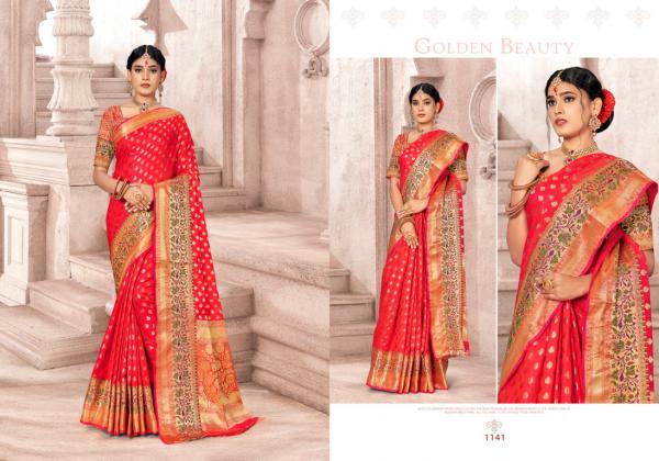 Sangam Mandakini Silk Festive Wear Saree Collection